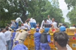 BJP protests outside AAP Delhi office over alleged Punjab paper leaks